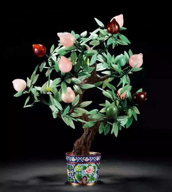 玉石还能雕刻成盆景，你见过吗？  第2张