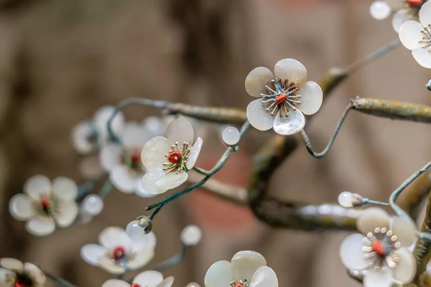 玉石还能雕刻成盆景，你见过吗？  第1张