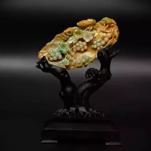 各种诱人又好吃的玉石雕刻，口水忍不住啦！  第11张