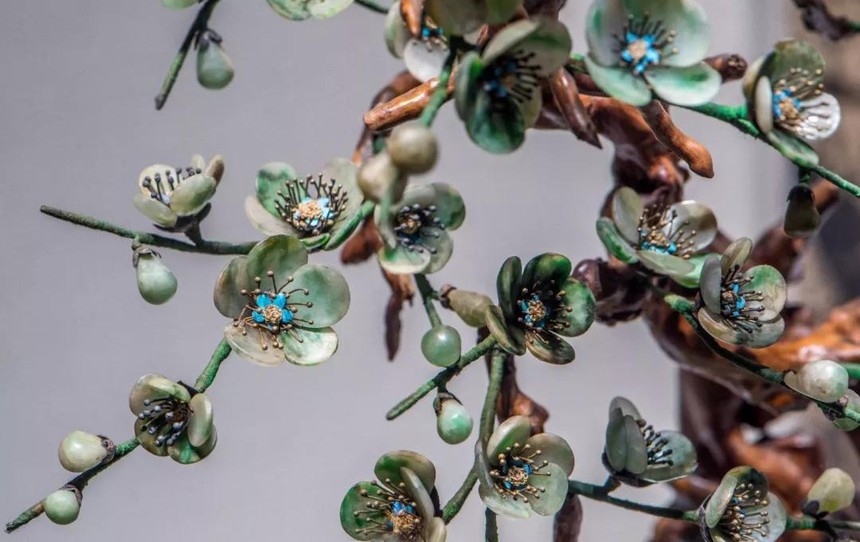 玉石还能雕刻成盆景，你见过吗？  第7张