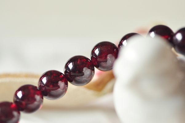 禹氏翡翠紫罗兰玉手镯石榴石手串流言大辟谣...  第21张