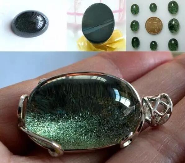 翡翠原石市场批发最具神秘感的水晶——“绿幽灵” 价格分析  第7张