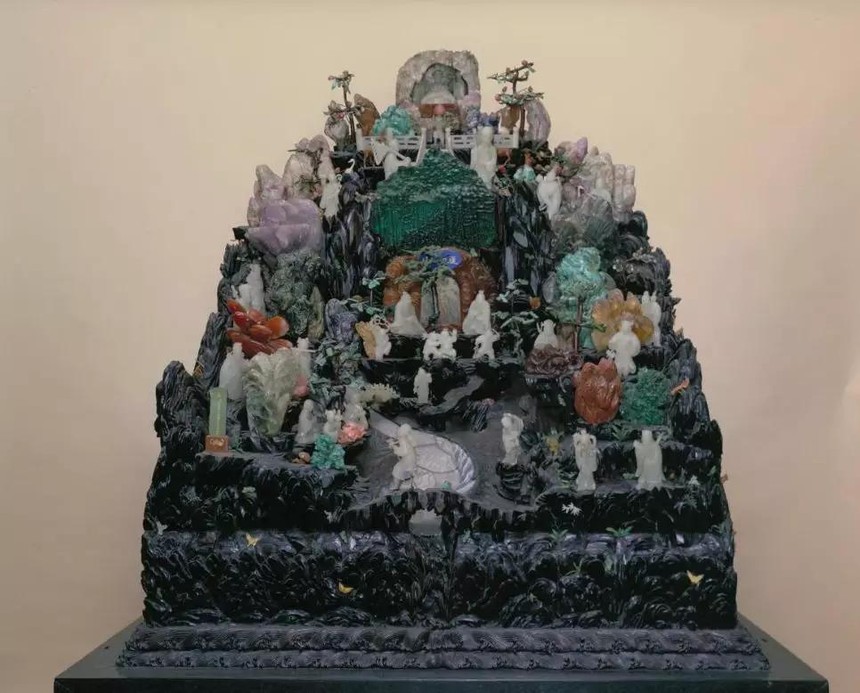 玉石还能雕刻成盆景，你见过吗？  第5张