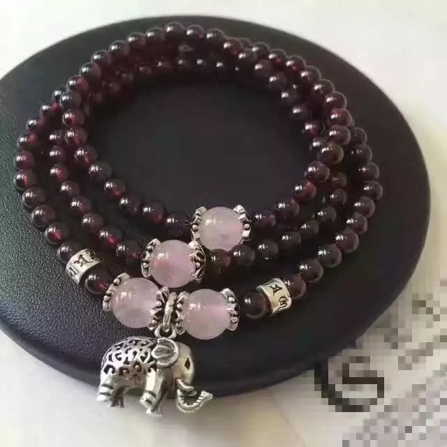 禹氏翡翠紫罗兰玉手镯石榴石手串流言大辟谣...  第2张