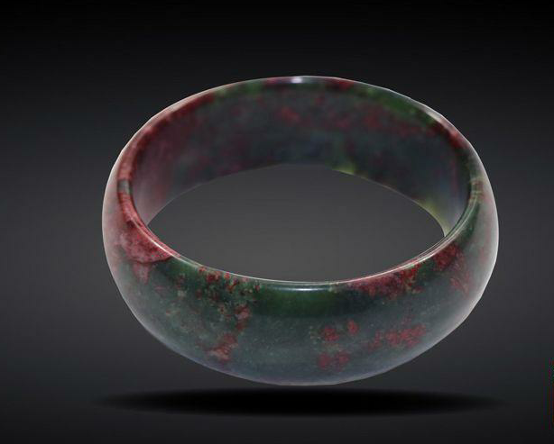 糯冰绿翡翠手镯图片蓝田玉手镯价格为什么便宜？蓝田玉是什么？  第4张