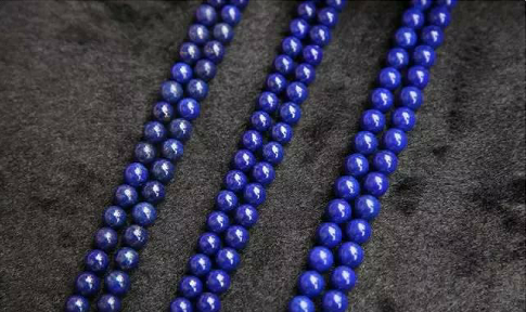 翡翠吊坠豪华项链青金石珠子贵在哪? 第3张