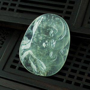 糯化手镯一般多少钱不“色”翡翠之一木那雪花棉 第3张