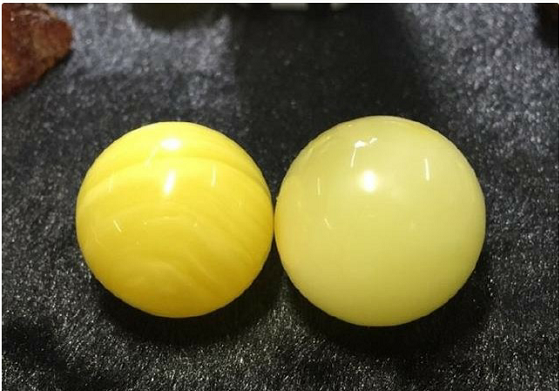 蜜蜡圆珠和桶珠现在是多少钱一克？  第7张