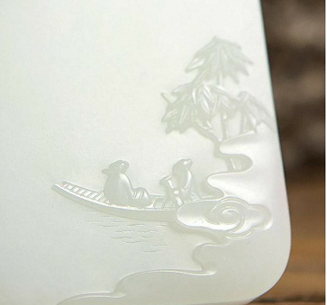 玉石市场将何去何从？这块玉牌中的人和事是治愈焦虑的特效药  第3张