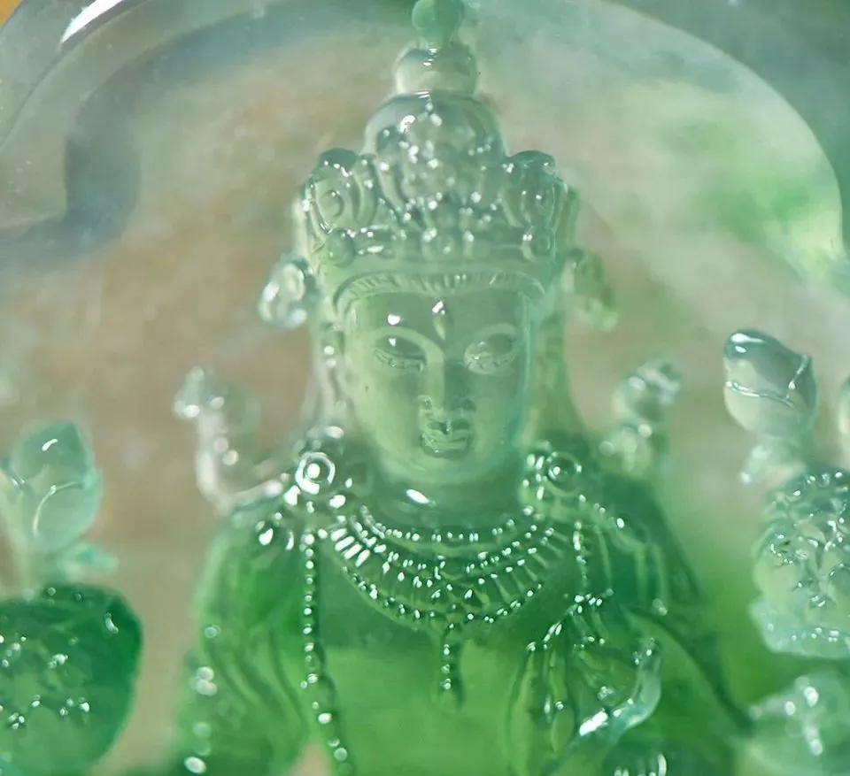 网红木那料起货绿水度母,美到炸裂! 第10张