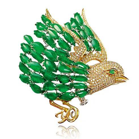 2021嘉德香港秋拍，瑰丽珠宝专场翡翠精品一览  第1张