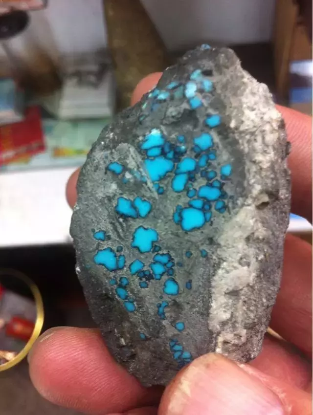 史上最全最专业乌蓝花绿松石详解！  第16张