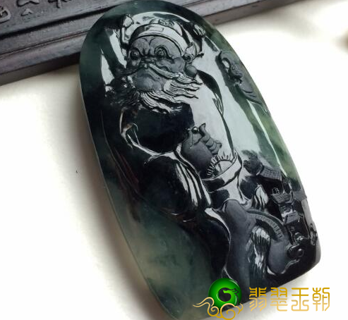 翡翠钟馗的由来，寓意辟邪保平安！ 