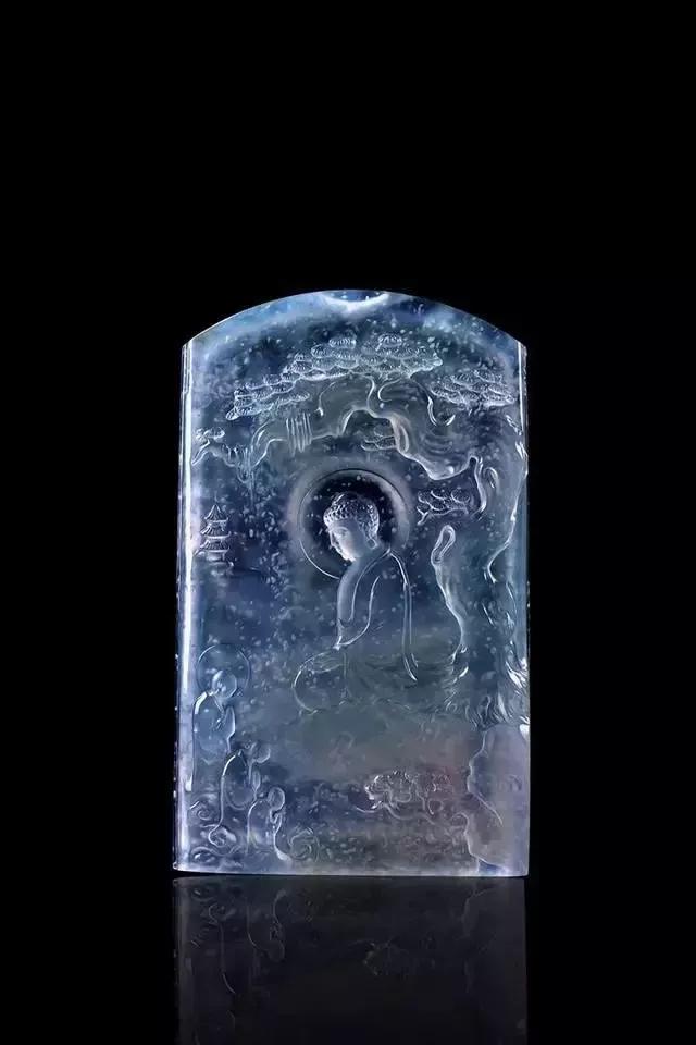 玉赏：感受翡翠雪花棉之美！   第7张