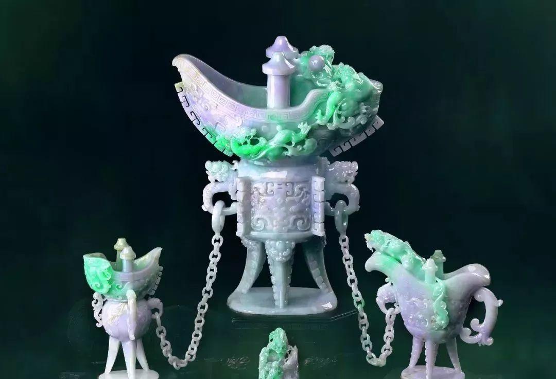 这么美的翡翠摆件，出来一件好不容易！   第3张