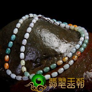 福禄寿三色翡翠项链的特点和寓意 如何正确挑选   第3张