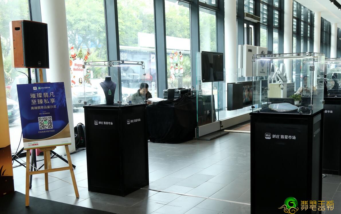 对庄协同宝马五系再一次协作品评翡翠，发布高档翡翠沙龙活动   第3张