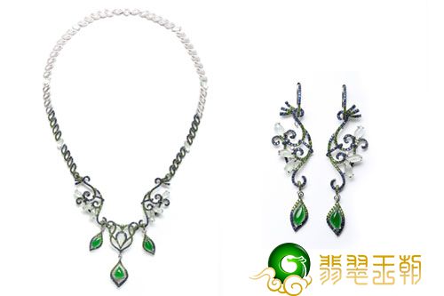 七彩云南孔雀系列之舞动的翡翠珠宝   第5张