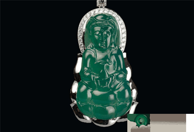 假如你购买的是这种翡翠玉挂件，还记得要多注意眼睛部位！   第1张
