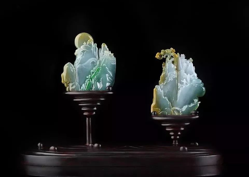 这么美的翡翠摆件，出来一件好不容易！   第19张