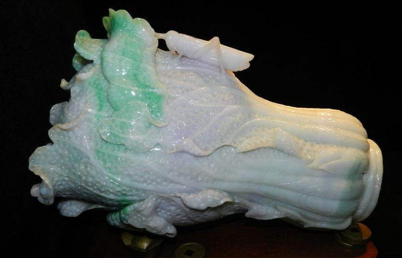 翡翠白菜摆件居然有这四大寓意，你一定想不到   第3张