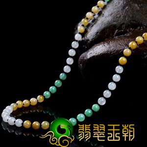 福禄寿三色翡翠项链的特点和寓意 如何正确挑选   第1张