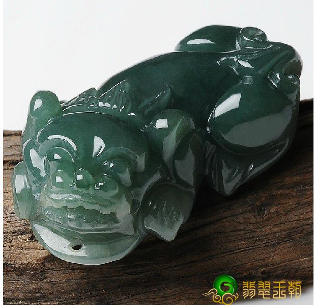翡翠貔貅的寓意，招财护身双保险   第1张