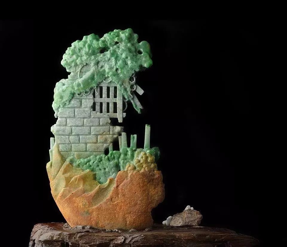 这么美的翡翠摆件，出来一件好不容易！   第18张