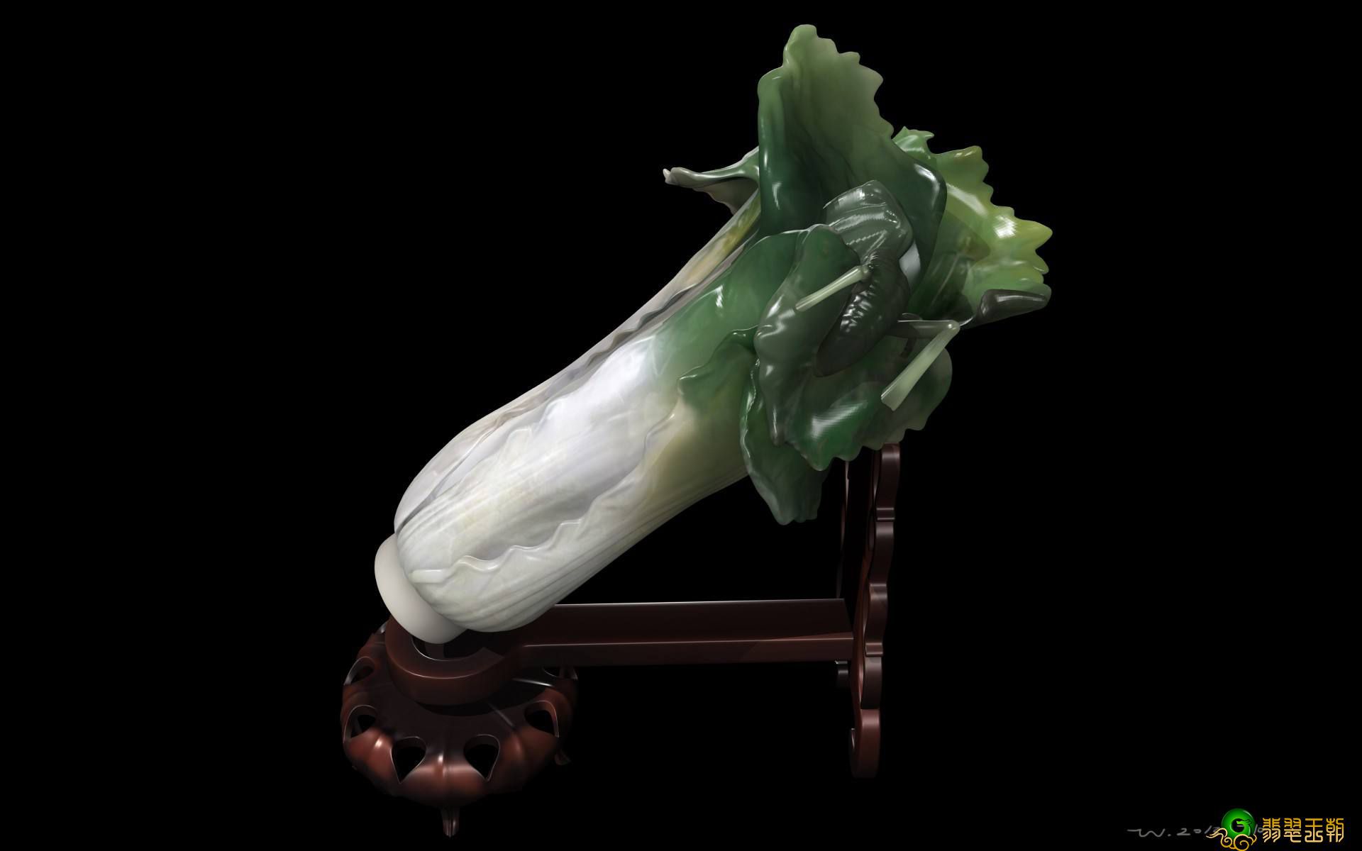 翡翠大白菜为什么是稀世之宝？它的使用价值从哪里反映？   第3张