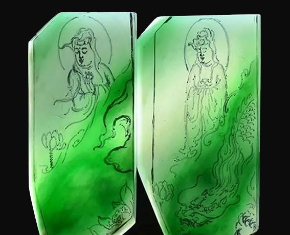 看完你就懂得，为何种、水、色好的翡翠都雕刻观音佛   第2张