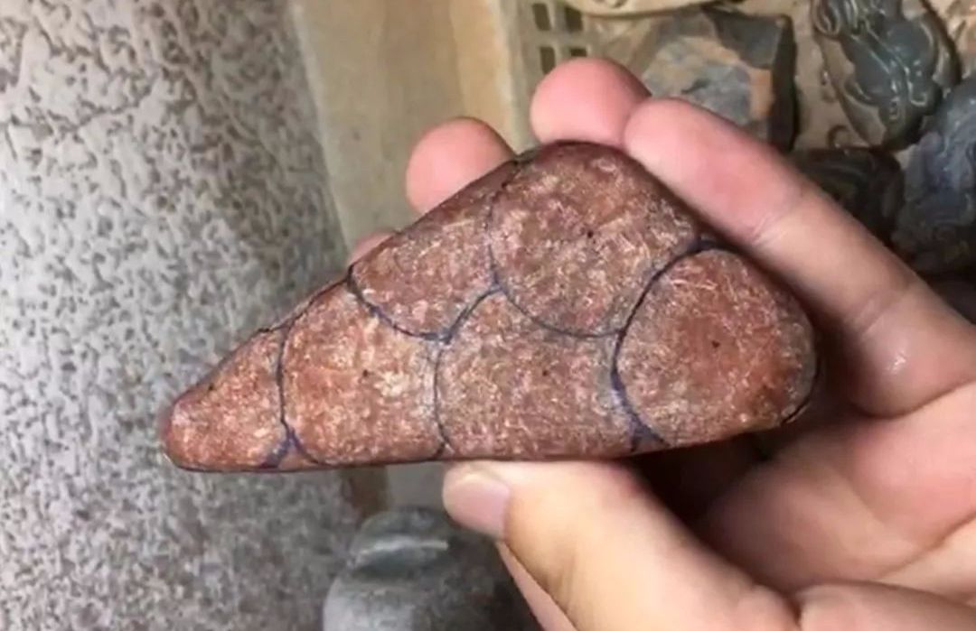 
                3500拿下的红翡原石，去皮干巴巴，雕刻后蜕变金蟾戏珠！
   第7张