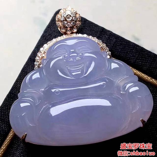 紫罗兰花翡翠项链吊坠的价钱怎样   第2张