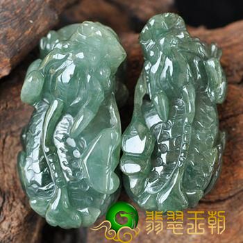 翡翠貔貅怎么分辨孰公孰母 第3张