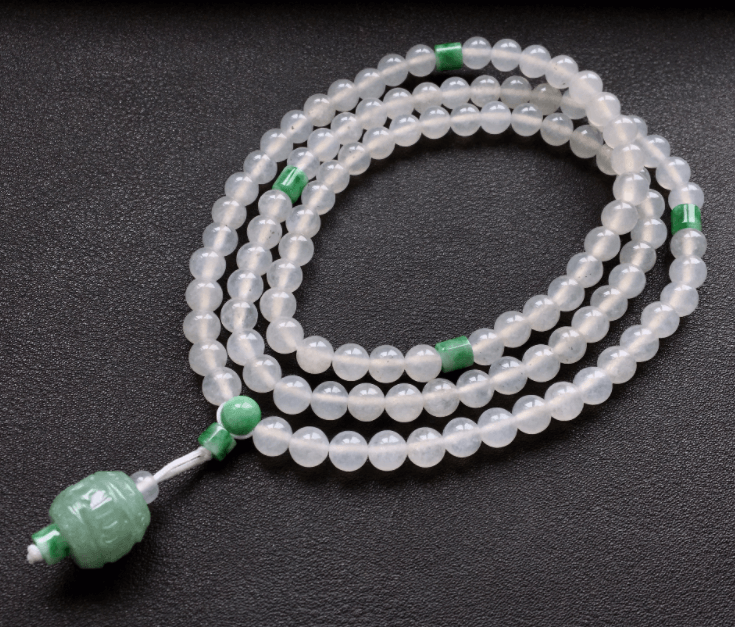 白翡翠手链价格贵吗？想送老婆不会挑的看这里！   第3张