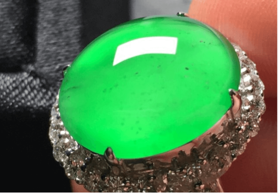 玻璃种戒面价格大放送！想买戒指送给心爱的他吗？   第3张