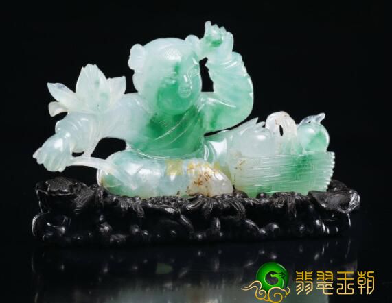 翡翠道童的喻意是啥 