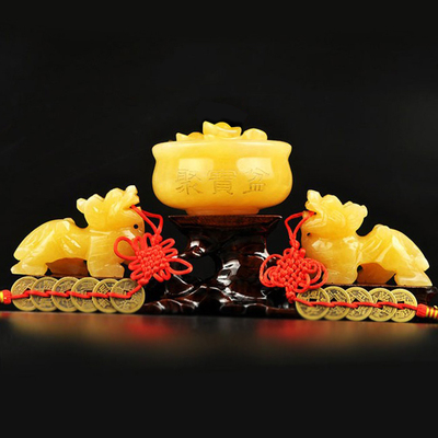 玉貔貅摆件应该是要摆放在哪个位置最佳   第2张