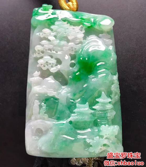 青山绿水翡翠的喻意主要表现很非常好，非常值得大伙儿有着   第2张