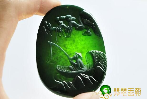 为何墨翠是高端翡翠 怎样评定一块墨翠的好坏   第3张