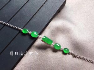 正阳绿冰绿手串   第1张