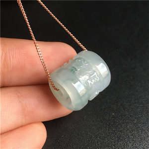 翡翠路路通小小一块玉，怎就那么惹人爱   第2张