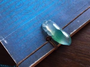 翡翠福瓜项链吊坠   第1张