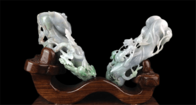 什么样的翡翠原料会做摆件?翡翠摆件的收藏潜力原来这么大! 第3张