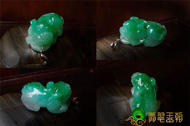 a货绿翡翠貔貅的价格多少钱？危害翡翠貔貅价格的要素有什么？   第1张
