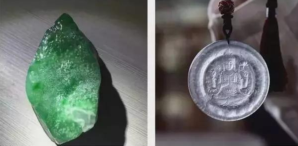 
小雪花棉在翡翠里用好，美还贵！翡翠中的“冰雪公主”
   第2张