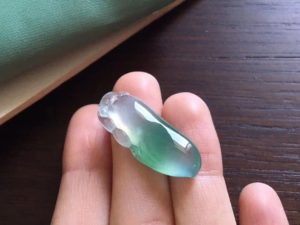 翡翠福瓜项链吊坠   第3张