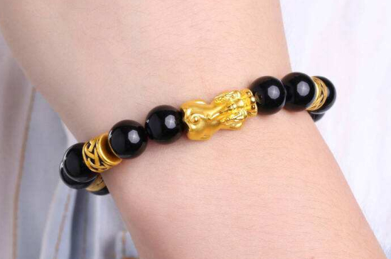 翡翠貔貅手链男士正确戴法   第3张