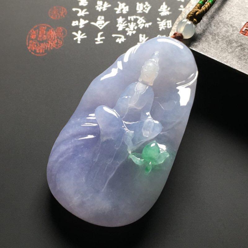 多色翡翠春带彩指的个人收藏吗？   第2张