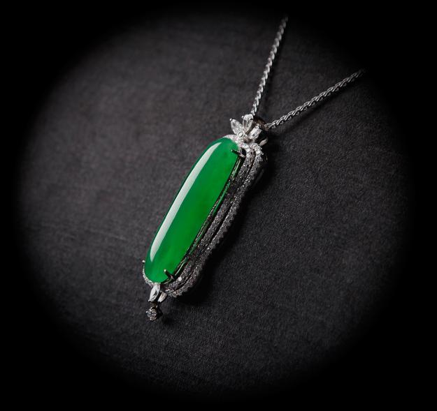 翡翠玻璃种帝王绿收藏与鉴赏！   第3张