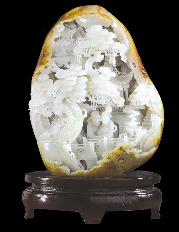 和田玉籽料青白玉 收藏价值高不高 